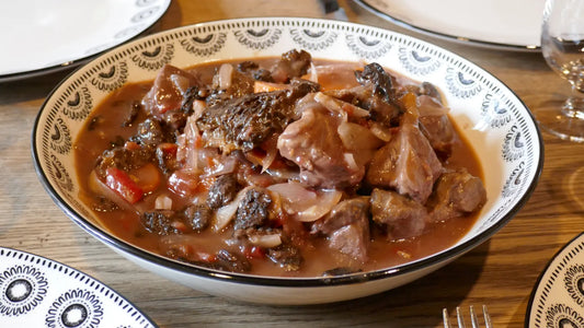 Recette de l'agneau au vin rouge et morilles - Chef Morel