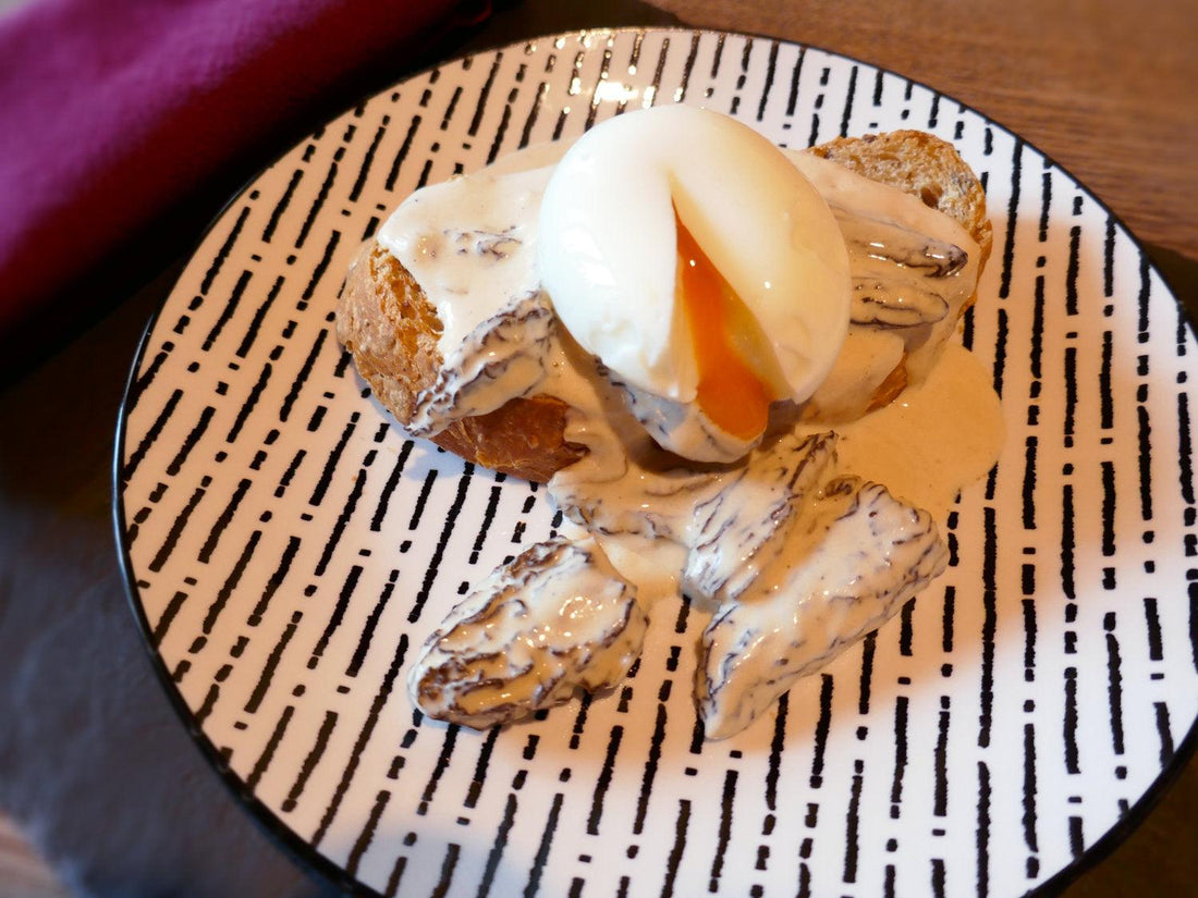 Croûte aux morilles et oeuf mollet - Chef Morel