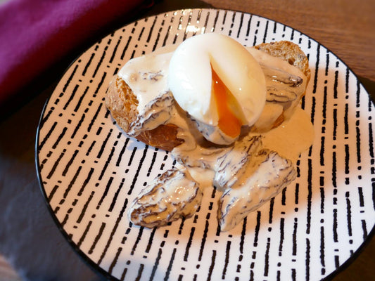 Croûte aux morilles et oeuf mollet - Chef Morel