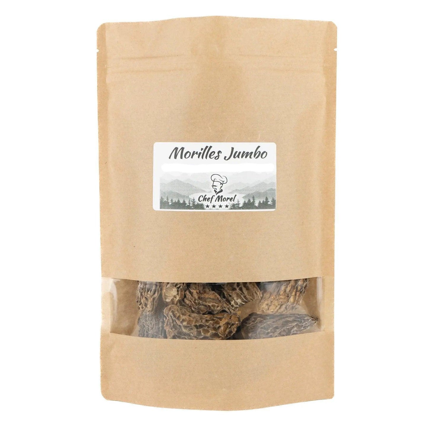 Morilles séchées Jumbo à farcir 90g - Chef Morel