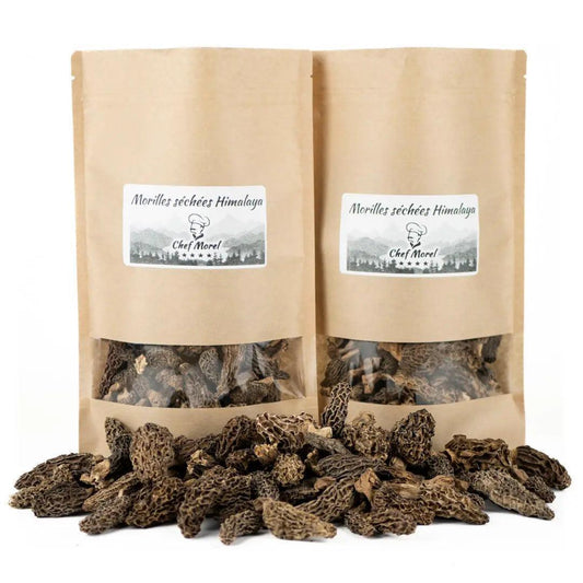 Morilles séchées fumées de l'Himalaya 200g - Chef Morel