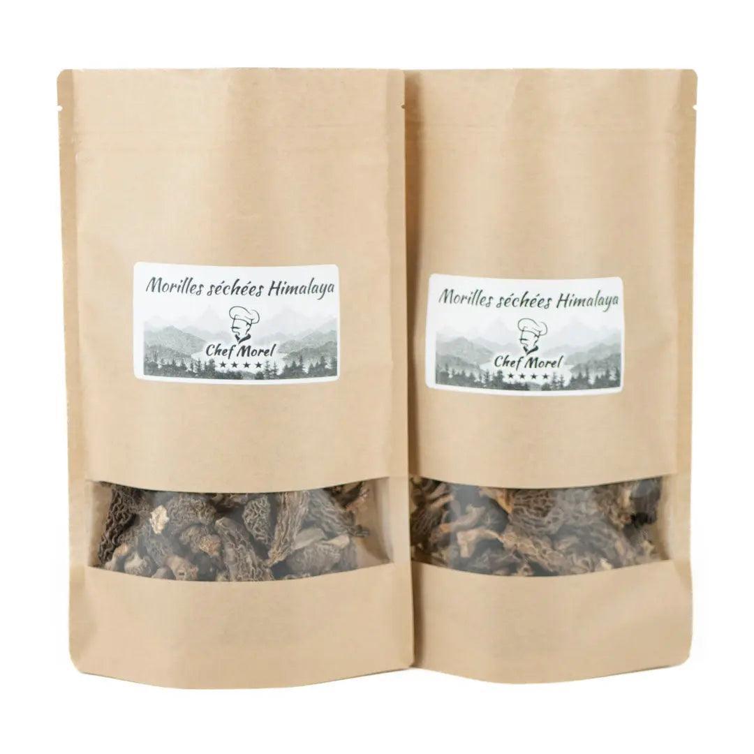 Morilles séchées fumées de l'Himalaya 200g - Chef Morel