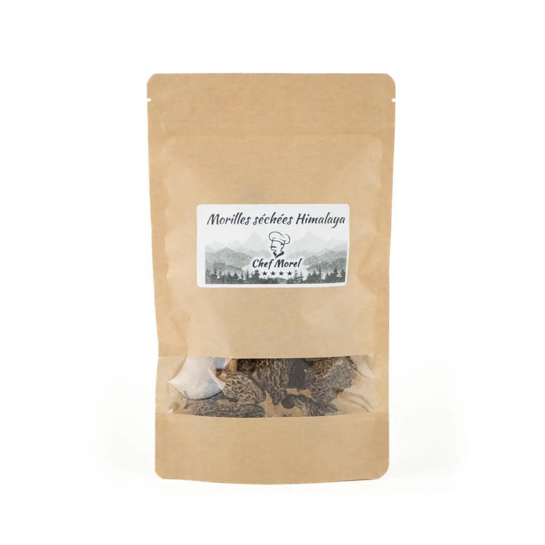 Morilles séchées fumées de l'Himalaya 25g - Chef Morel
