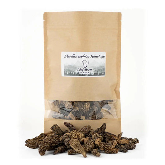 Morilles séchées fumées de l'Himalaya 50g - Chef Morel
