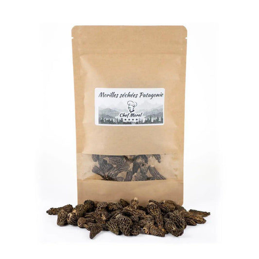 Morilles séchées d'altitude Patagonie 25g - Chef Morel