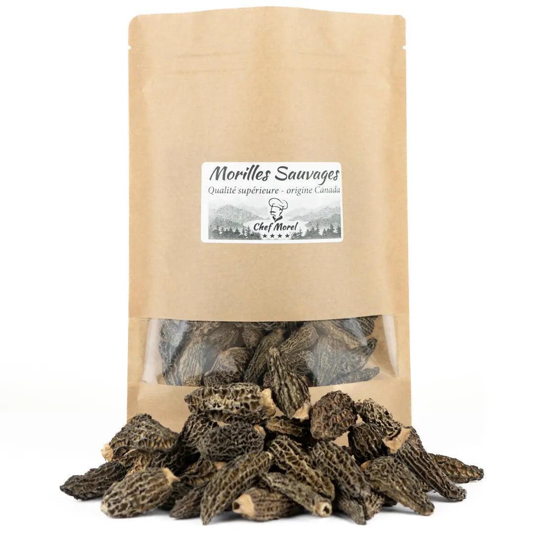 Morilles séchées - forêts du Canada 100g - Chef Morel