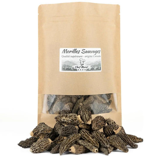 Morilles séchées - forêts du Canada 100g - Chef Morel