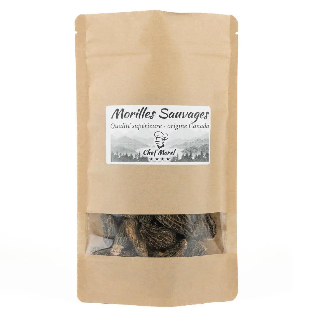 Morilles séchées - forêts du Canada 25g - Chef Morel