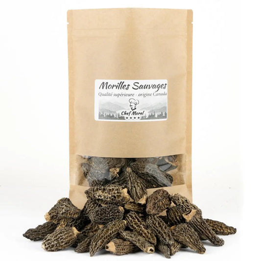Morilles séchées - forêts du Canada 50g - Chef Morel