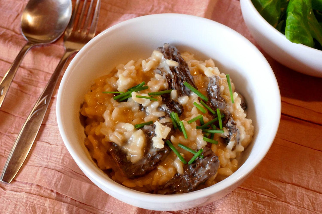 Risotto aux morilles - Chef Morel