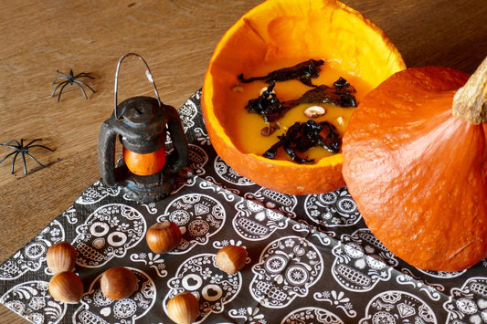 Soupe d’Halloween aux trompettes de la mort - Chef Morel
