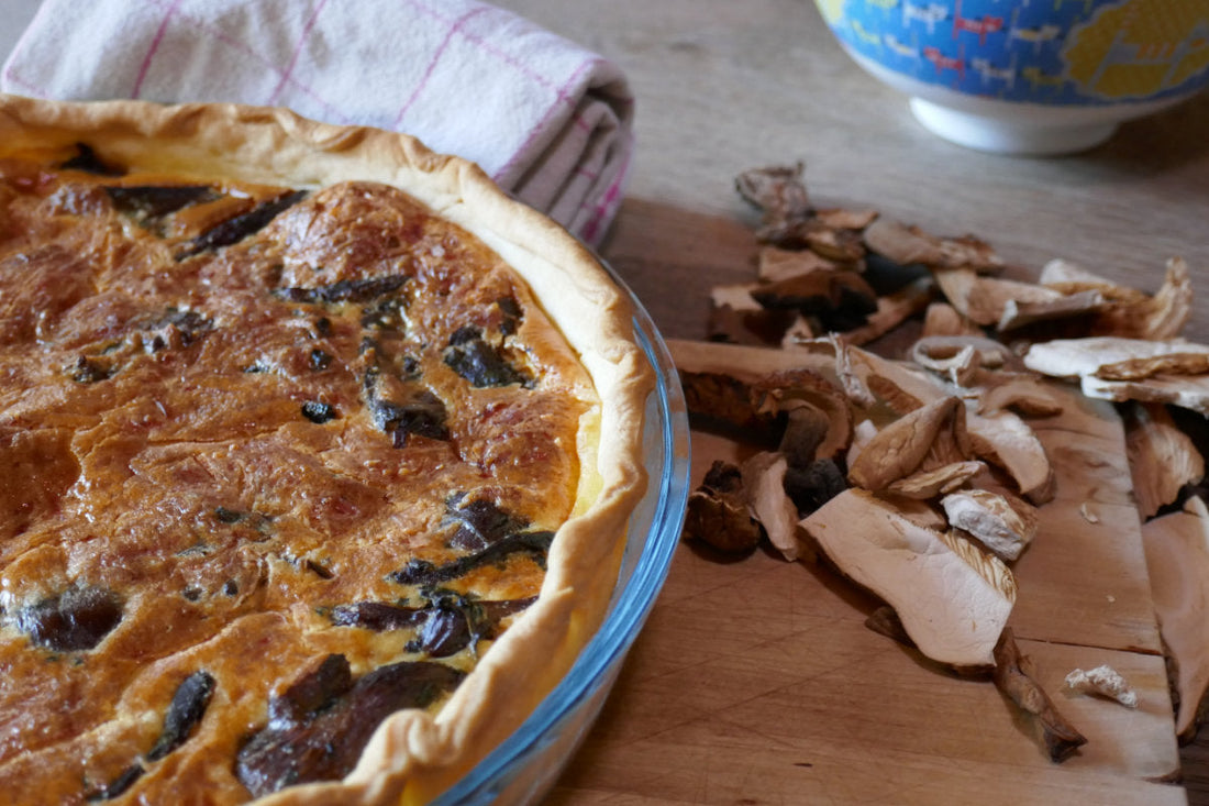Tarte aux champignons - Chef Morel