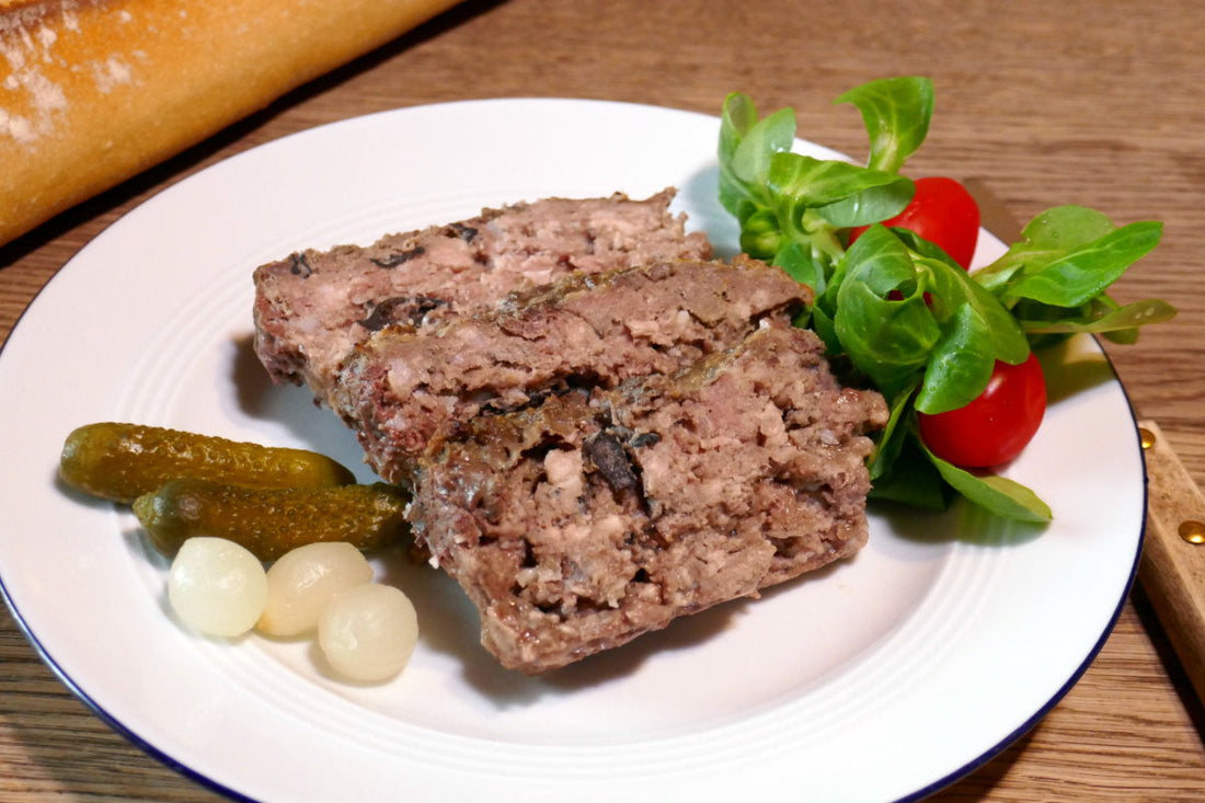 Terrine de cerf aux trompettes de la mort - Chef Morel