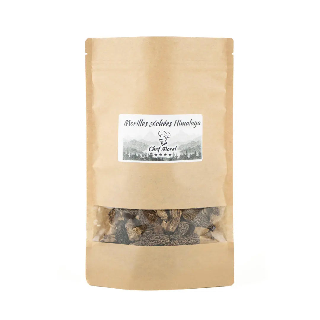 Morilles séchées Himalaya - Grade A Premium - 50gr Chef Morel